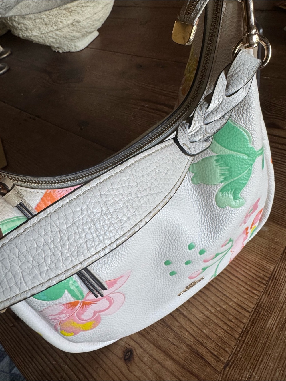 Coach Jules Hobo in Dreamy Land Floral Bag - Picture 17 of 17